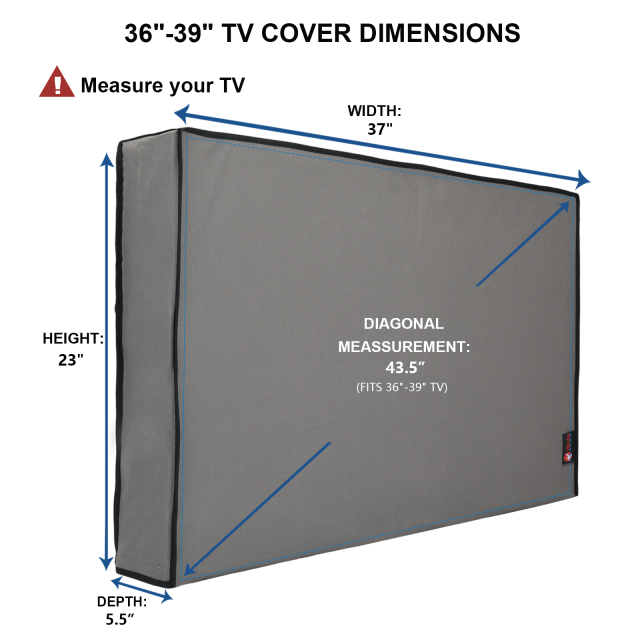 Outdoor Waterproof and Weatherproof TV Cover