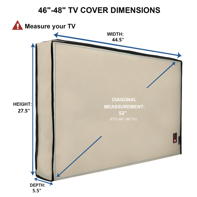 Outdoor Waterproof and Weatherproof TV Cover