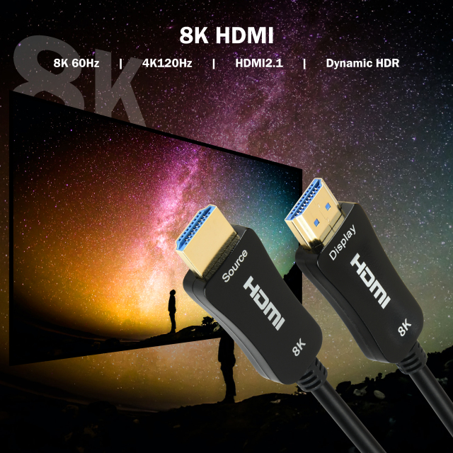 8K Fiber Optic HDMI