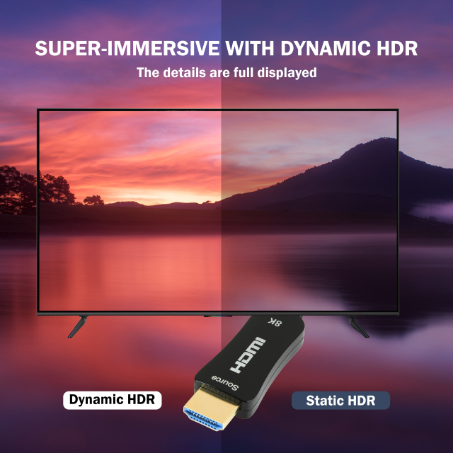 8K Fiber Optic HDMI
