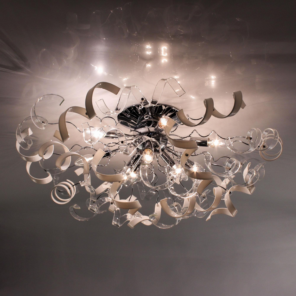 Hand-made glass ceiling,Luxury Design, Colorful Glass for your selection.