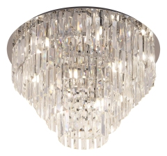 6 lights G9 glass ceiling,Luxury Design, luxury Glass mounted in hotel,Villa,Home,Restaurant .Gold/Chrome for your selection.