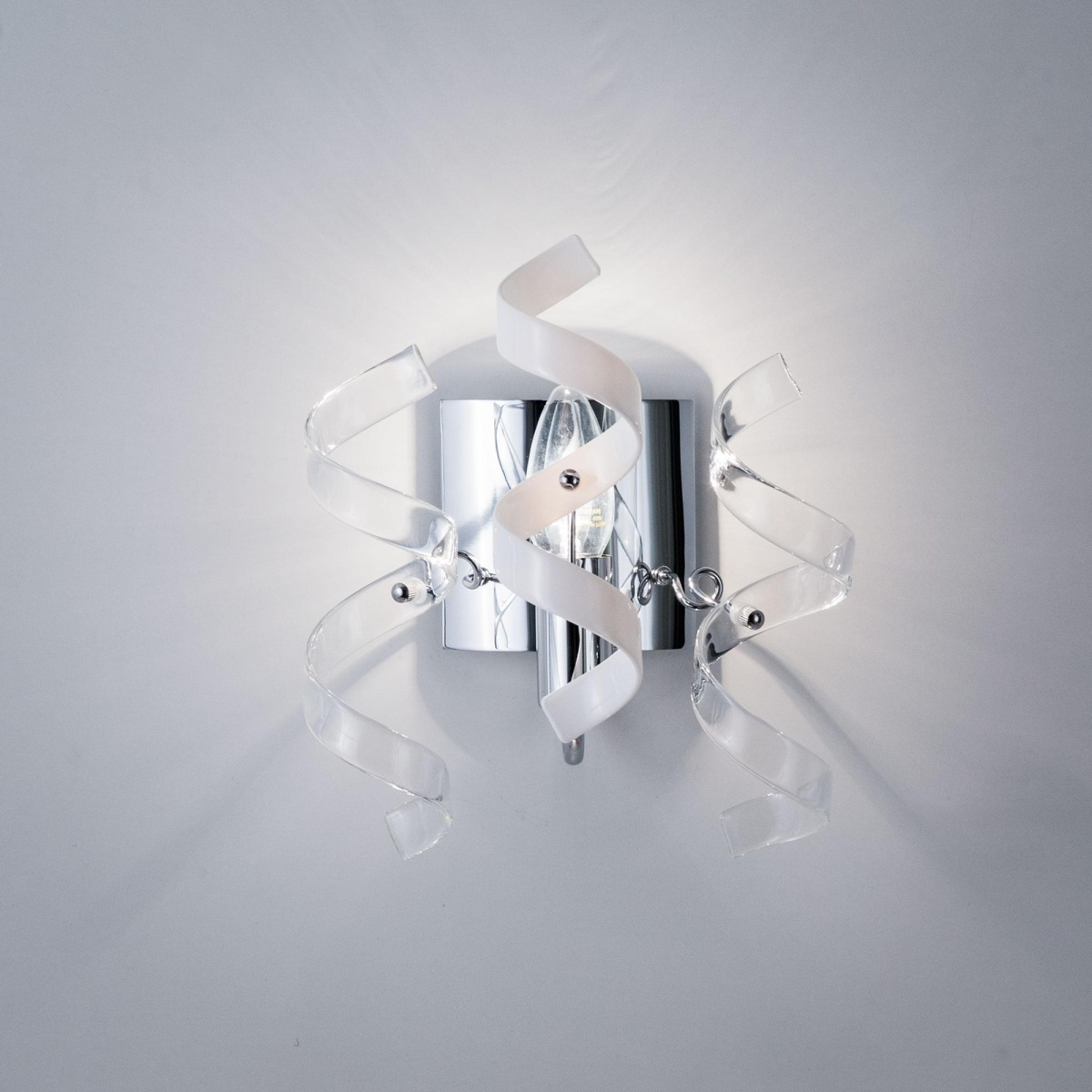 အလင်းရောင် 1 လက်လုပ် နံရံမှန် ၊ Luxury Design ၊ Colorful Glass .