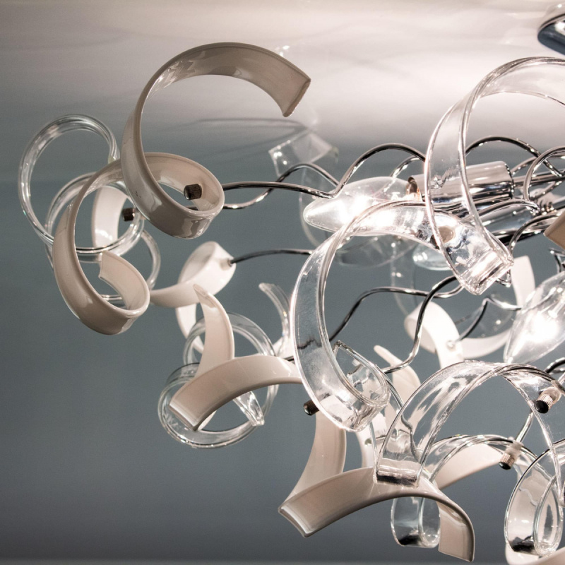 Hand-made glass ceiling,Luxury Design, Colorful Glass for your selection.