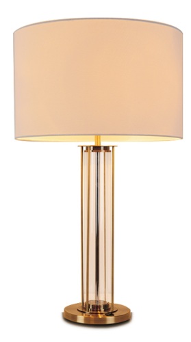 ဟိုတယ်ပရောဂျက် စားပွဲတင်မီးအိမ်၊ စားပွဲတင်မီးချောင်း ဒီဇိုင်းပုံစံ ကြေးဝါရောင်ဖြင့် အထည်အလိပ်အကာဖြင့် ခေတ်မီသည်။