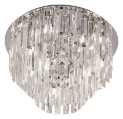 6 lights G9 glass ceiling,Luxury Design, luxury Glass mounted in hotel,Villa,Home,Restaurant .Gold/Chrome for your selection.