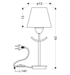 Country style ဖန်သားစားပွဲမီးအိမ် ၊မှန်ဖြူ ၊1မီး matt အနက်ရောင်