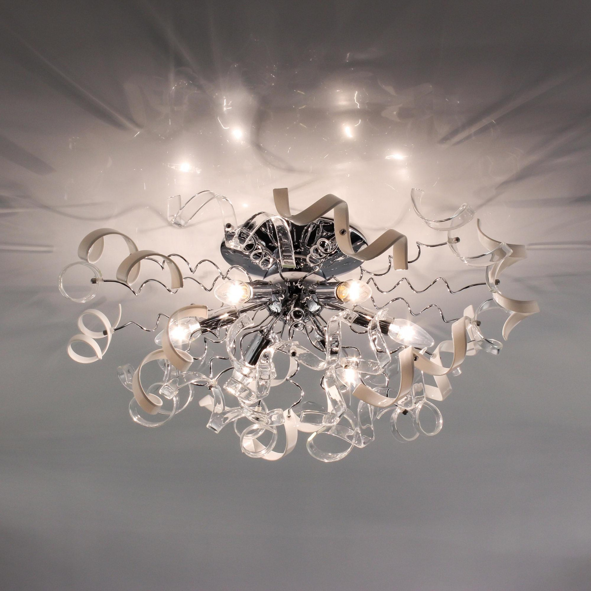 Hand-made glass ceiling,Luxury Design, Colorful Glass for your selection.
