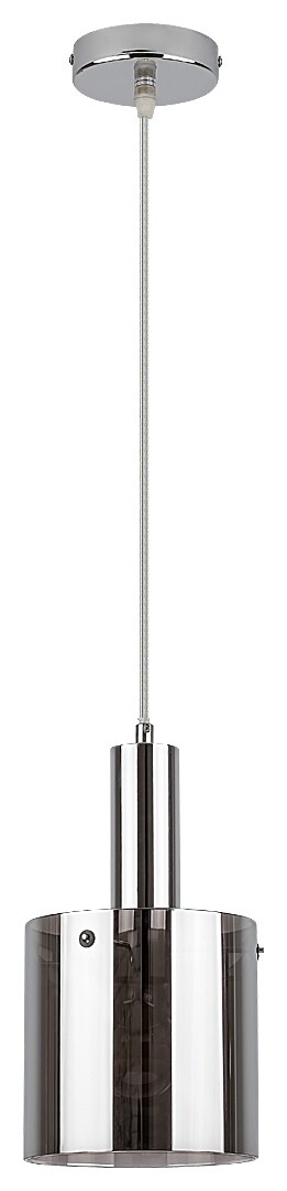 ခေတ်မီရိုးရှင်းသော စားသောက်ဆိုင်အလင်းရောင်၊ မီးခိုးမှန်၊ Chrome တွင် အလင်းရောင် ၁ ခု၊ အိမ်၊ ဘား၊ ထမင်းစားခန်းတွင် တွဲလောင်း