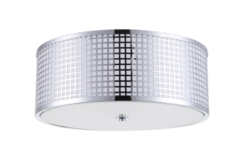 Lampada da soffitto moderna. Paralume rotondo in metallo con taglio in acciaio inossidabile, lampada da soffitto 2 X E26, montaggio in hotel, villa, casa, ristorante