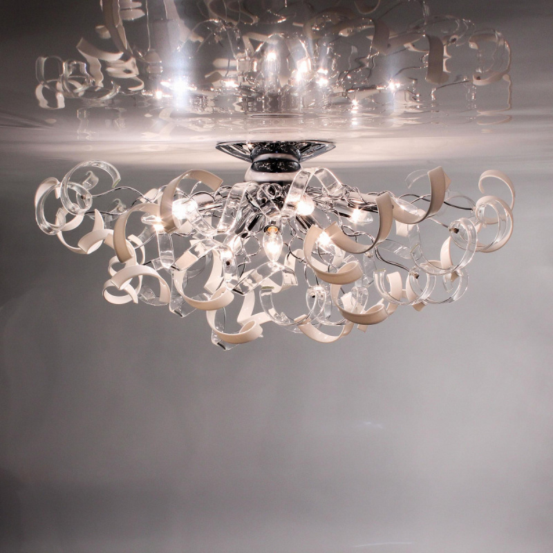 အလင်းရောင် 1 လက်လုပ် နံရံမှန် ၊ Luxury Design ၊ Colorful Glass .