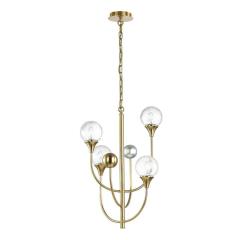 Элегантный стеклянный настенный светильник, круглое стекло ручной выдувки, 2 светильника с золотой отделкой, установленный в отеле, на вилле, дома, в ресторане, дизайнерская лампа.