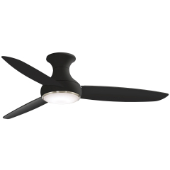 54 inch 3-ABS Blade LED smart Ceiling Fan for Bedroom,Living Room,Office,Hotel,Villa,White,Black,Satin Nickel finish,3 color available