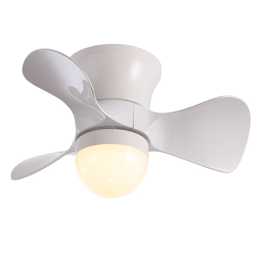 23 Inch Hot Sale DC Motor 3 ABS Blade Led Ceiling Fan With Light For Indoor,white,coffee,pink,blue,water transfer wood 5 color available