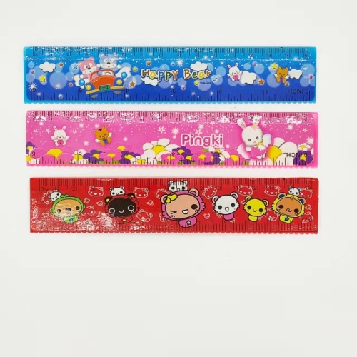 Plastic ruler；Sticker ruler