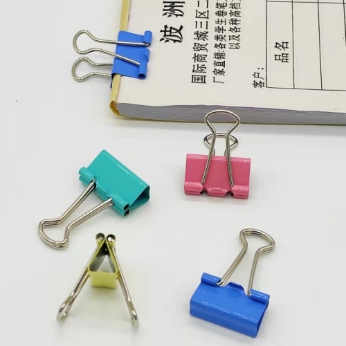Colorful small long tail clip