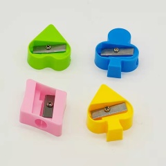 Modeling pencil sharpener；poker suit pencil sharpener