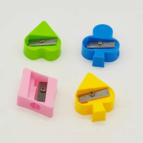 Modeling pencil sharpener；poker suit pencil sharpener