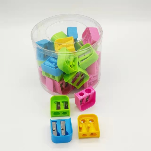 Modeling pencil sharpener；round head large and small holes pencil sharpener