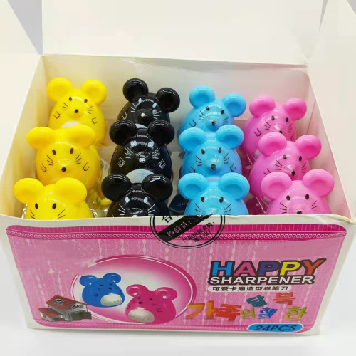 Mice type pencil sharpener