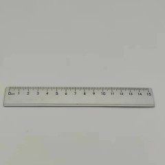 15cm aluminum ruler