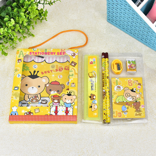 six-piece stationery set