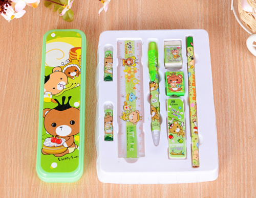 nine piece stationery set