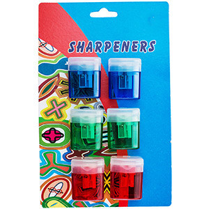Suction jar type pencil sharpener with lid