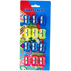 Suction card octagonal pencil sharpener