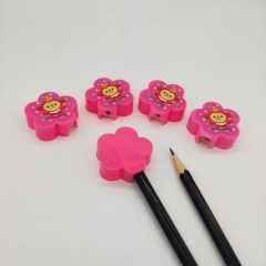 plum blossom shape pencil sharpener