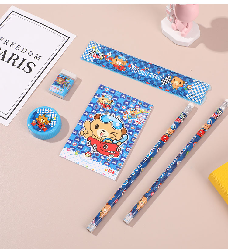 6 piece stationery set