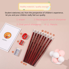 11-Piece Pencil Stationery Set