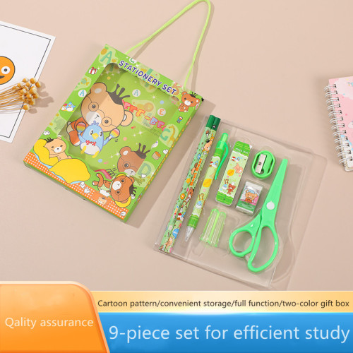 9-piece stationery set