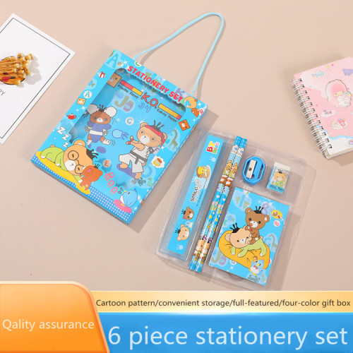 6 piece stationery set