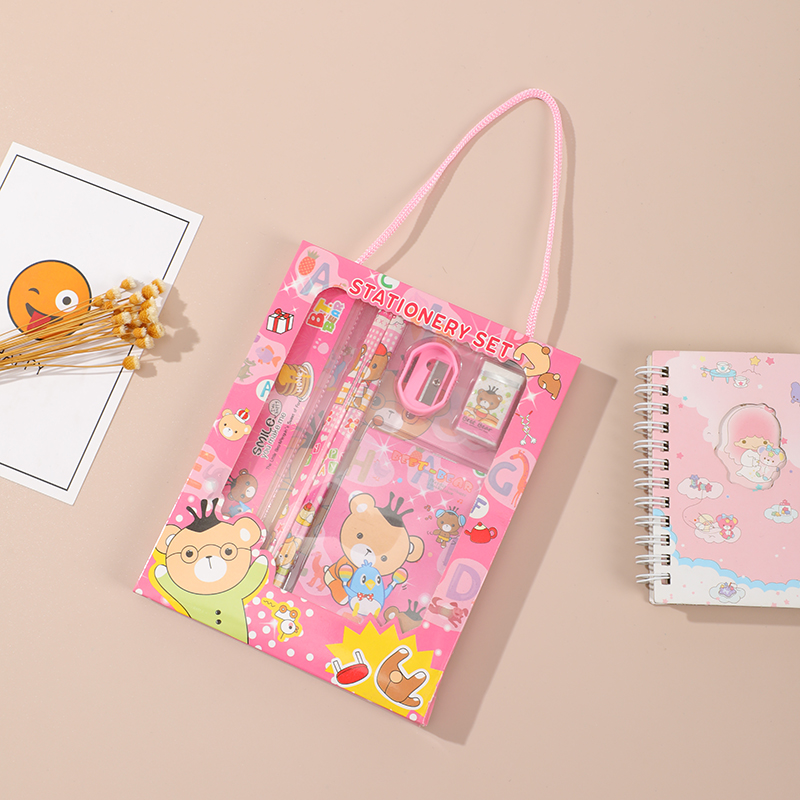 6 piece stationery set