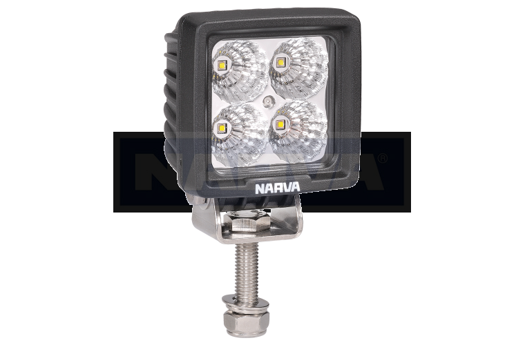 Narva LED Work Light Flood Beam, Square LED Work Light