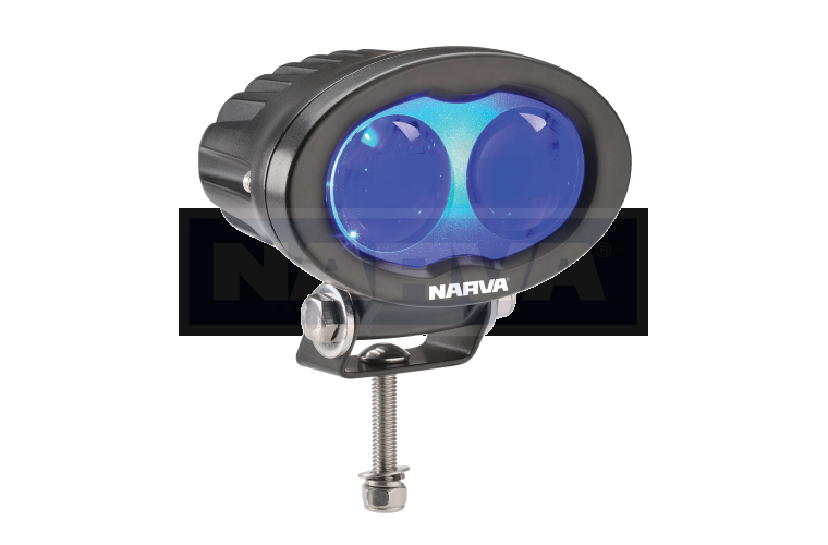 Narva 9-110V Blue Spot LED Safety Light, LED Spot Work Light