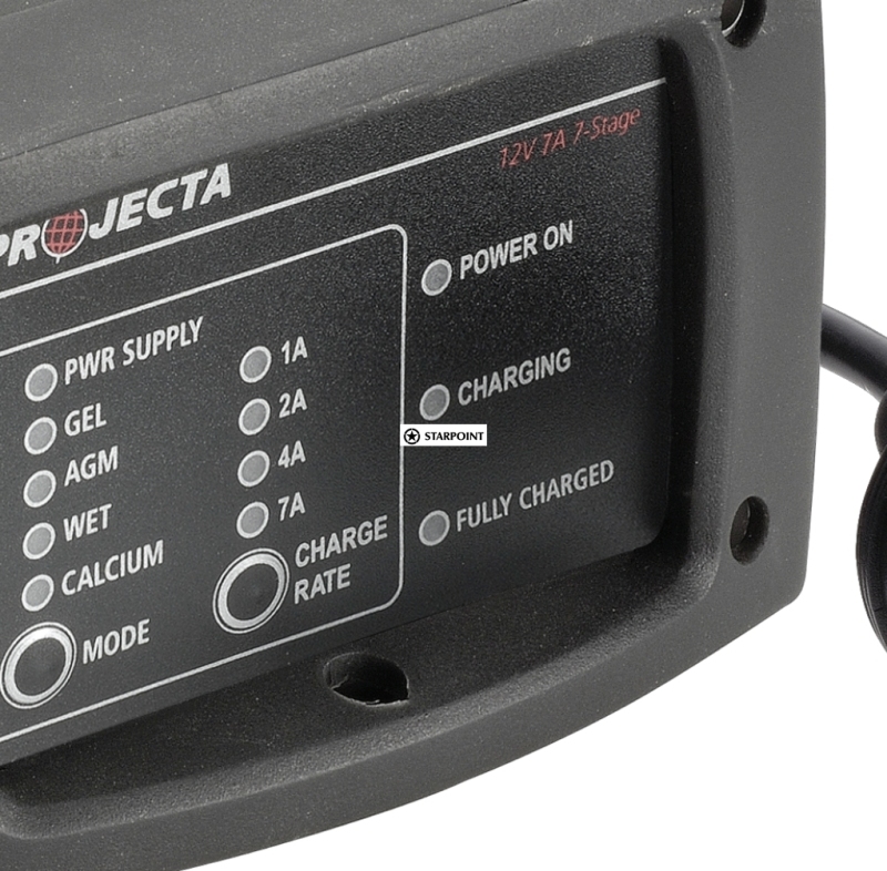 Projecta Intelli-charge 7 Stage Battery Charger 12 Volt 7 Amp