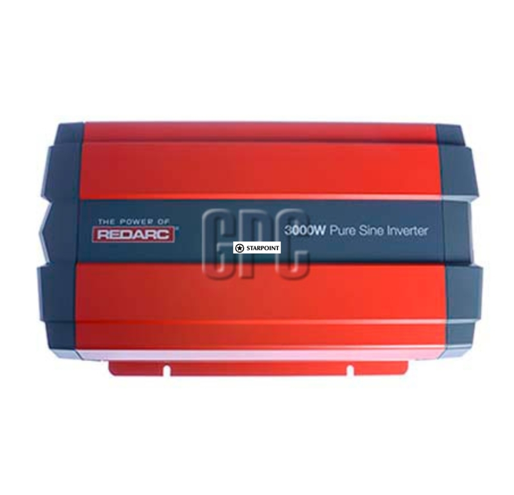 Inverter 12 Volt 3000 Watt Pure Sine Wave Redarc