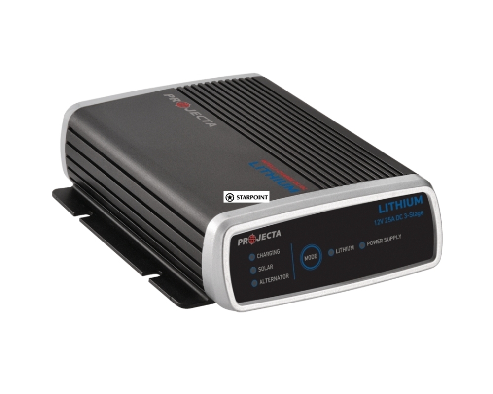 Projecta 25A 5 Sgtage Intelli-Charge 9-32V Lithum Dual Battery Charger