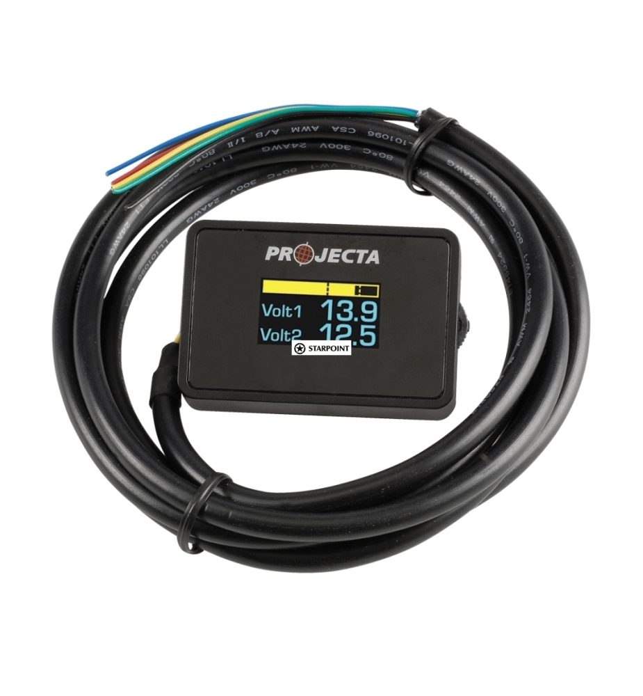 Projecta 12/24V Dual Battery Volt Meter