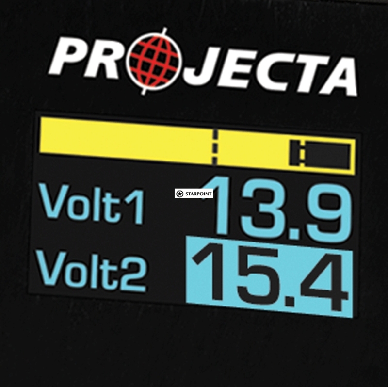Projecta 12/24V Dual Battery Volt Meter