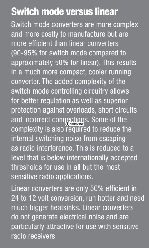 Redarc Compact Switch Mode Voltage Reducer 24v To 12v 10 Amp