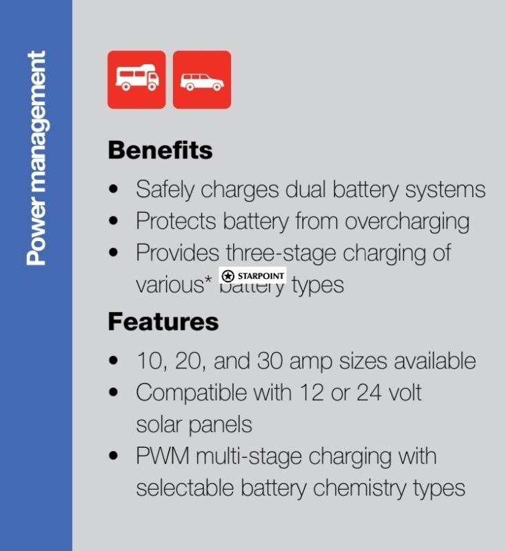 Redarc 20 Amp Solar Regulator