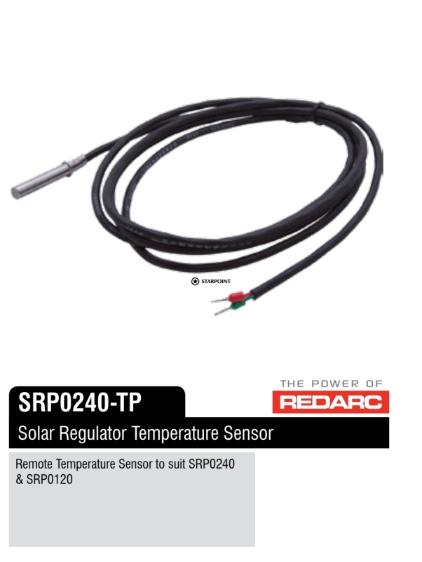 Redarc Solar Regulator Temperature Probe