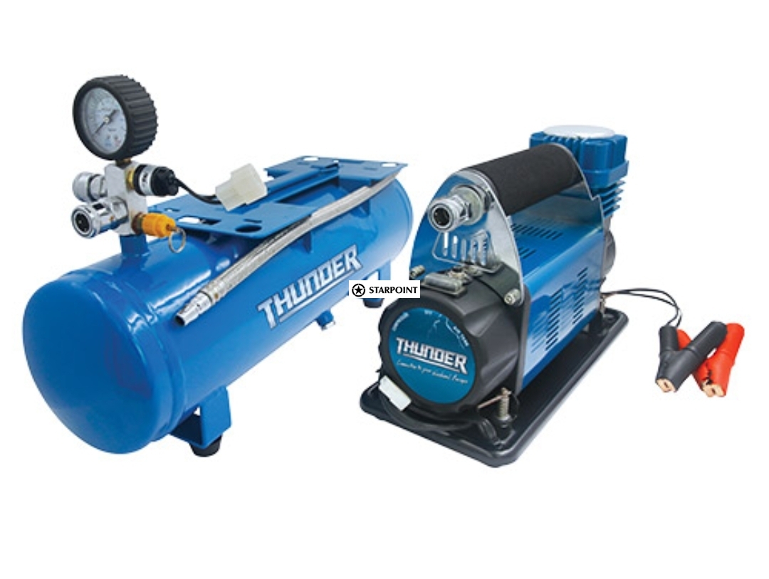 THUNDER 12 Volt Air Compressor with Tank