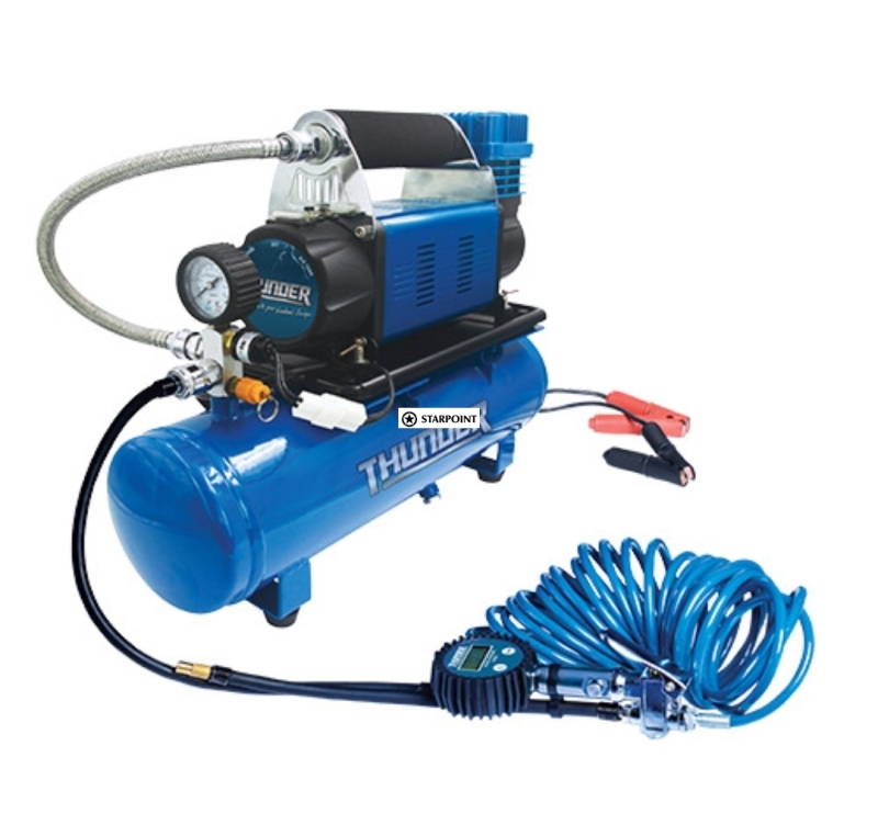 THUNDER 12 Volt Air Compressor with Tank