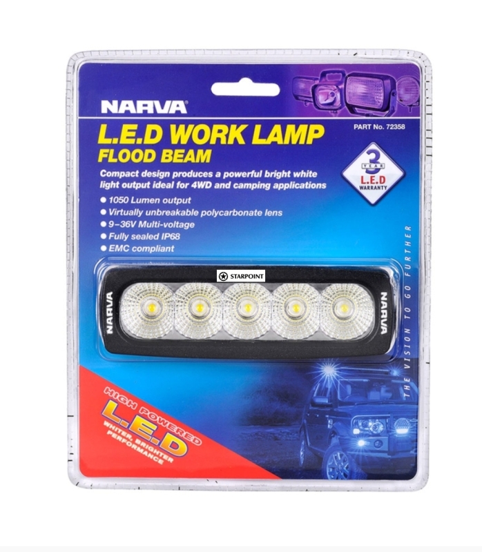 Narva LED Work Light 15W 72358