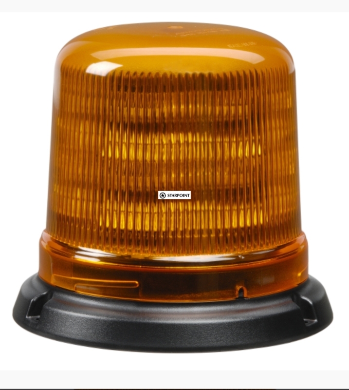 Narva ‘Eurotech’ LED Strobe / Rotator Light  Amber Flange Base