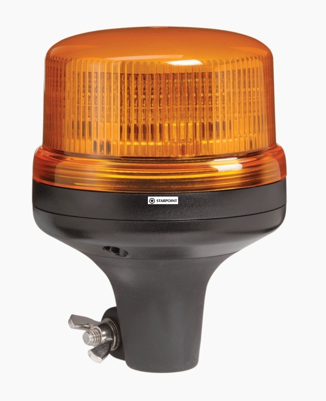 Narva ‘Eurotech’ Low Profile LED Strobe/Rotator Light Amber Pole Mount